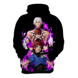 Blusa Moletom Jogo The King Of Fighters Cris Orochi 2