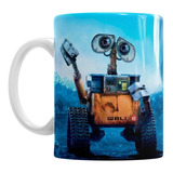 Taza Wall E Eva Disney Wall-e Con Caja