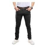 Jean Casual Pantalon Skinny De Mezclilla Para Hombre 