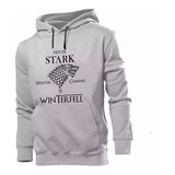 Moletom Casaco De Frio Série Game Of Thrones Stark + Brinde