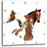 Reloj De Pared Caballos  Por  Pulgadas