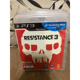 Resistance 3 Ps3 Playstation Jogo Mídia Física Novo Lacrado