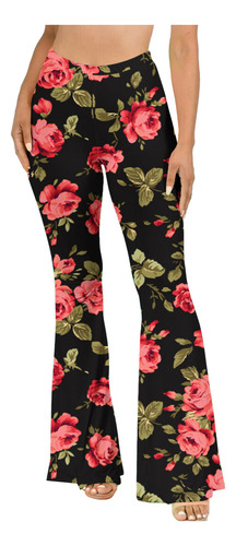 Leggins Para Mujer, Estilo Bohemio, Hippie, Cintura Alta, Pi