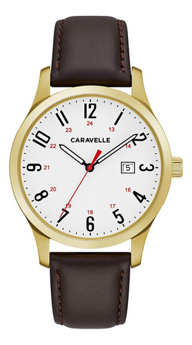 Reloj De Cuarzo Tradicional Caravelle By Bulova Para Hombre,