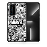 Funda Marvel Comics Huawei Spiderman Cap America Hulk Tpu