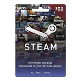 Steam Wallet 50 Usd Region Usa (entrega En Minutos)