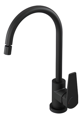 Misturador Monocomando Cozinha Docol Lift Onix Preto Fosco