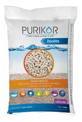 Zeolita Mineral Para Equipos De Filtracion Sacfo De 22 Kg.
