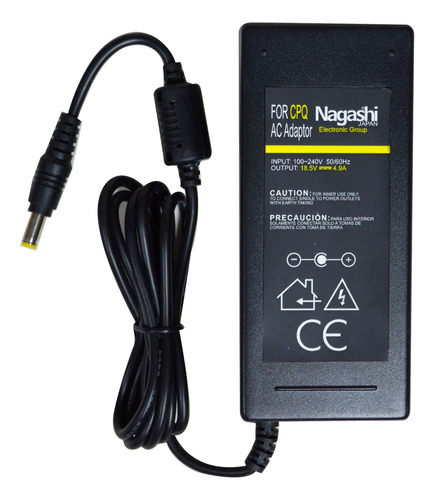 Fuente De Poder Notebook Cp-q 18.5vt-4.9amp Nagashi