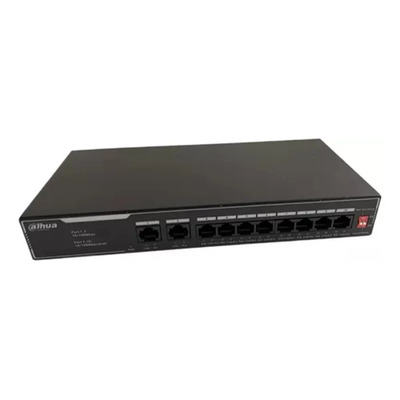 Switch Dahua Dh-sf1010lp Poe De 10 Puertos Fast Ethernet | Envío gratis