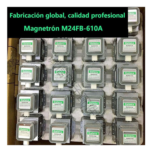 Magnetrón Microondas M24fb-610a Original