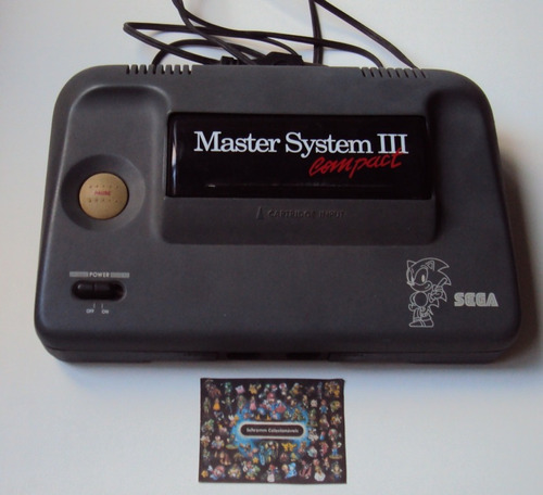 Master System Iii Compact Com Defeito No Slot De Cartuchos