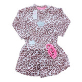 Vestido Beba Animal Print Lanilla Premium Oferton!