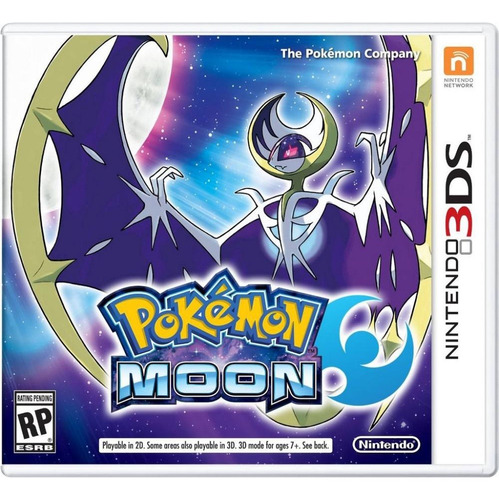 Jogo Pokemon Moon Nintendo 3ds Midia Fisica Lacrado Original