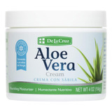 De La Cruz Crema Hidratante Facial De Aloe Vera, Crema De Al