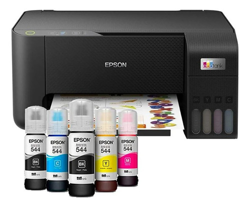 Impresora Multifunción Epson + 4 Tintas Originales Epson