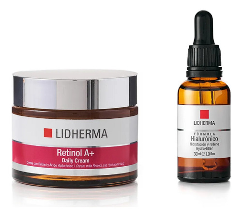 Retinol A+ Daily Cream + Ácido Hialurónico Antiage Lidherma 