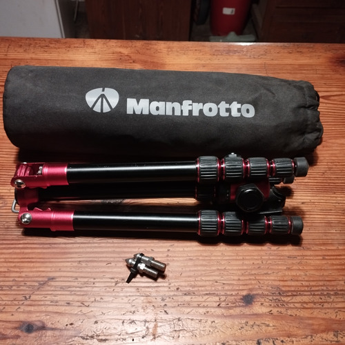 Manfrotto Mkeleb5rd-bh Element Rojo Impecable