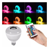 Bombilla Lampara Luz Led Altavoz Parlante Tik Tok Bluetooth