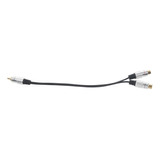 Adaptador De Metal Rca Hembra A Doble Macho 2 Rca Chapado En