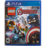 Jogo Lego Marvel Vingadores Original Ps4 Midia Fisica Cd