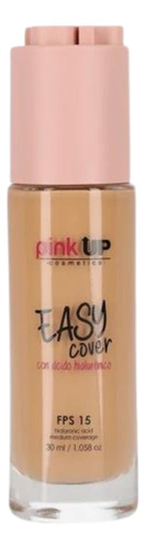 Pink Up Easy Cover Maquillaje Líquido Base Cobertura Media