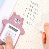 Mini Calculadora Portátil Con Dibujos Animados De 8 Dígitos