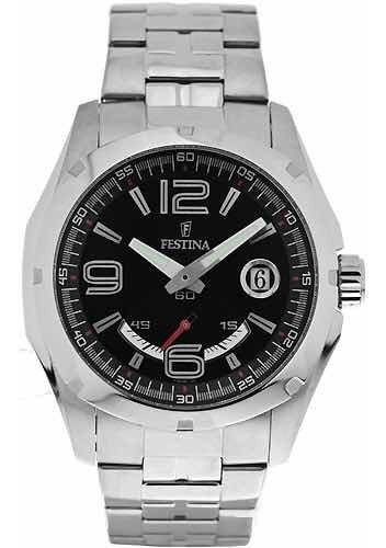 Reloj Festina Hombre F16480/3 Clasico Acero Quarzo Analogo