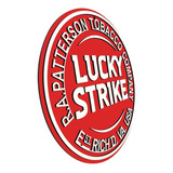 Placa Decorativa Lucky Strike 3d Relevo Bar Boteco Decoração