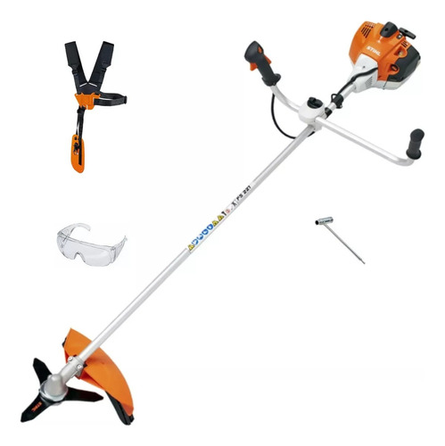 Roçadeira Stihl Fs 221 + Lamina E Trimcut