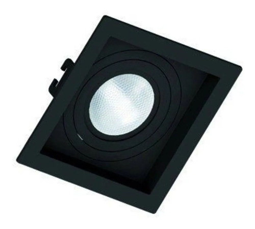 Kit 8x Spot Embutir Par20 Recuado C/ Lampada Led 7w 