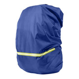 Cubre Mochila Impermeable/uv Con Cinta Reflectiva Resistente