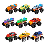 Monster Jam Truck Set X3 Camionetas 4x4 Auto Regalo Niño