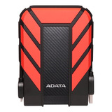 Disco Duro Externo Antigolpes Adata Hd710 Pro 1 Tb - Rojo