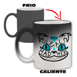 Taza Mágica Gato Sonriente Alicia En El Pais Las Maravillas