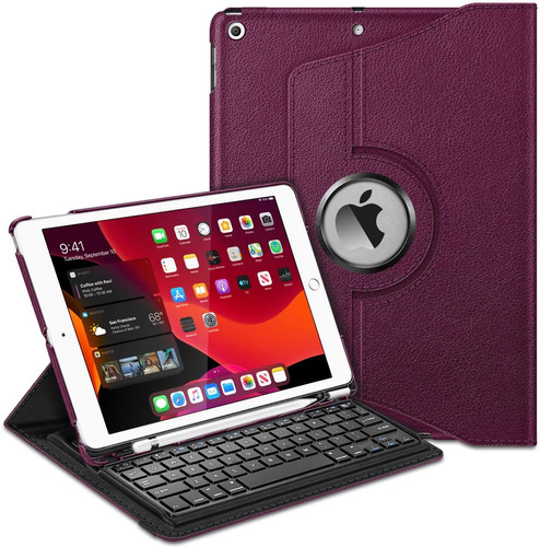 Funda Con Teclado Para iPad 7ma Generacion 10.2 2019-482x