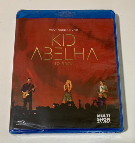Blu-ray Kid Abelha - Multishow Ao Vivo 30 Anos 2012  Lacrado