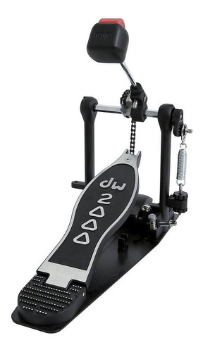 Pedal De Bombo Simple Dw Serie 2000 Para Bateria Pesado