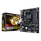 Motherboard Gigabyte Ab350m-ds3h + Procesador Ryzen 5 1600