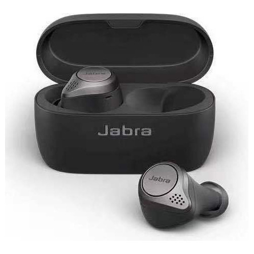 Audífonos Inalámbricos Negros Jabra Elite 75t