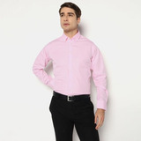 Camisa Givenchy Original Fit Casual Rosa Claro Hombre 