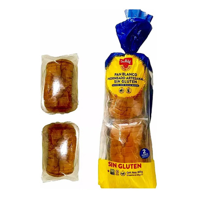 Pan Sin Gluten, Lacteos Ni Huevo 800g Hecho Con Masa Madre | Envío gratis