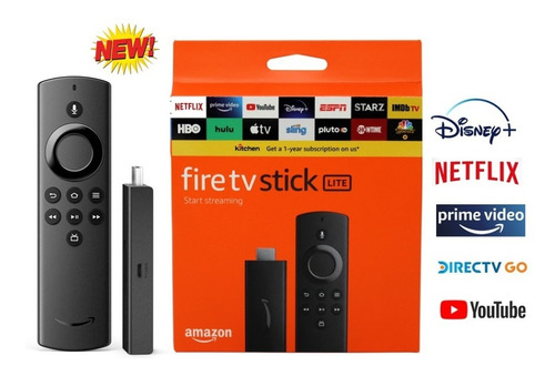 Amazon Fire Tv Stick Lite 2021 Smart Tv Entrega Inmediata 