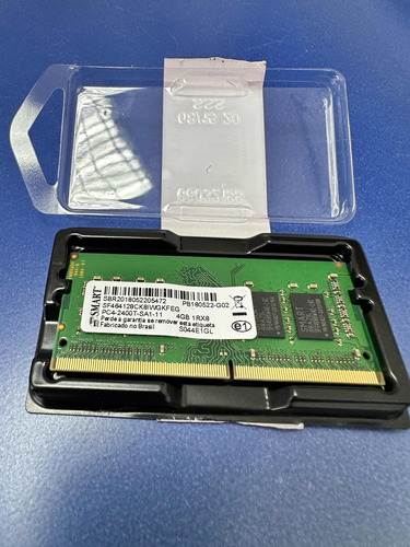 Memória Notebook Sodimm 8gb 4g  Ddr4 Pc2400 Smart Lenovo