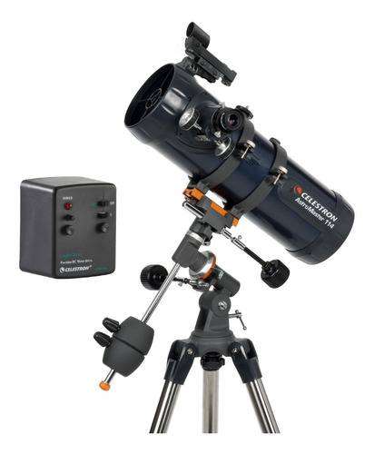 Telescopio Celestron Astromaster 114eq Ecuatorial Con Motor