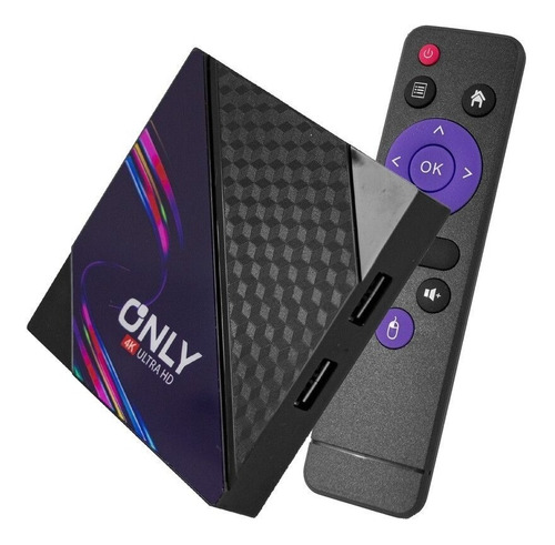Convertidor A Smart Android 4k  - Tv Box Only H96 Mini V8