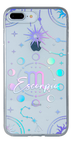 Funda Para iPhone Uso Rudo Mujer Signo Zodiaco Escorpio