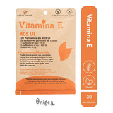 Vitamina E / 90 Serv. Sin Gluten / Vegano / Antioxidante
