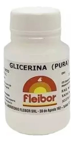 Glicerina Pura Vegetal 60 Cc Pasteleria -  Fleibor