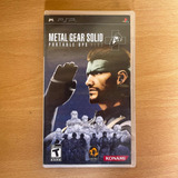 Metal Gear Solid Portable Ops Plus Para Psp